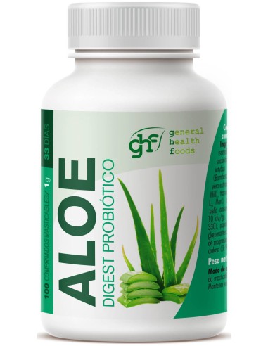 Aloe Digest Probioticos 1G 100 Comp Masticables