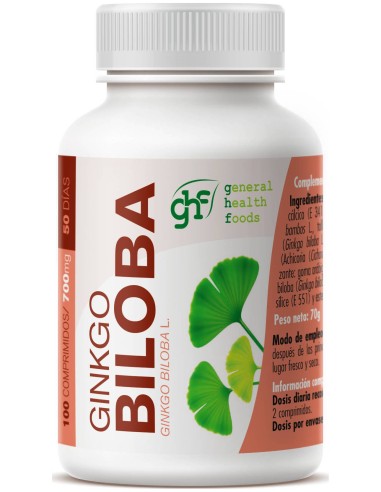 Ghf Gingko Biloba 700Mg 100Comp