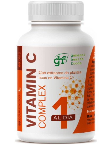 Ghf Vitamina C Complex Natural 1G 90Comp