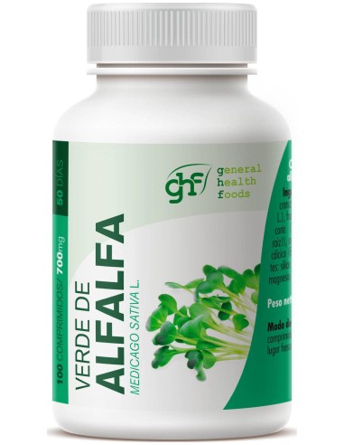 Verde De Alfalfa 700 Mg 100 Comp