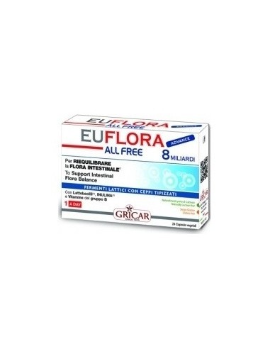 Euflora Advance All Free 510 Mg 24 Caps