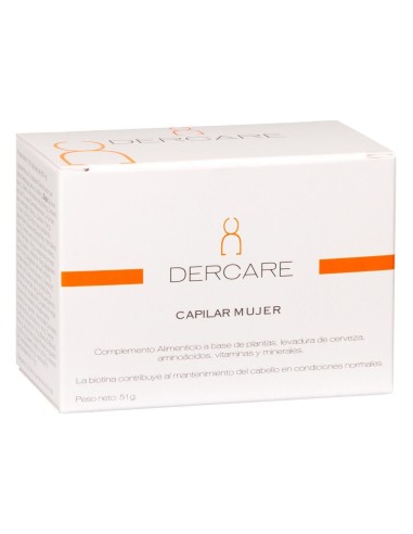 Dercare Capilar Mujer 60 Caps