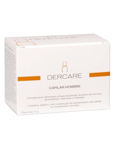 Dercare Capilar Hombre 60 Caps