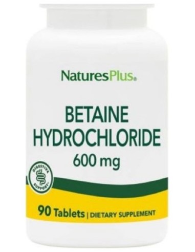 Nature'S Plus Betaina Hcl 600Mcg 90Comp