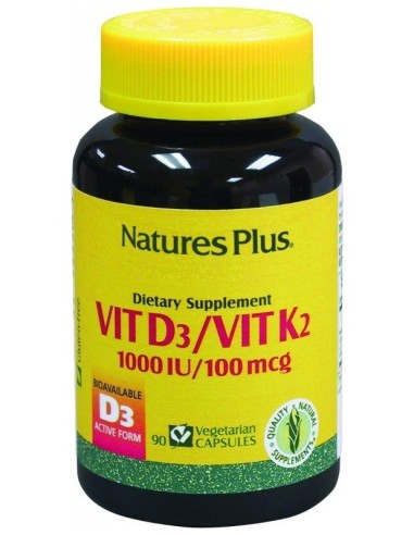 Vitamina D3/Vitamina K2 90 Caps