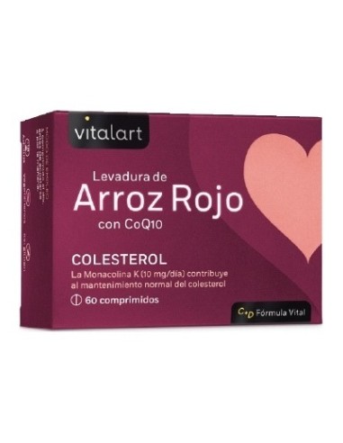 Vitalart Levadura De Arroz Rojo Con Q10 60Comp