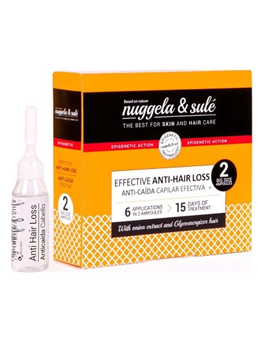 Nuggela & Sule Pack 2 Ampollas Anticaída