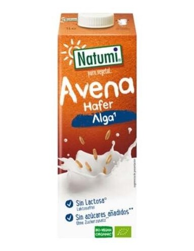 Natumi Bebida Vegetal Avena Algas Sin Gluten Bio 1L