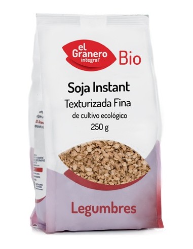 Granero Alimentacion Soja Texturizada Fina Inst Bio 250G