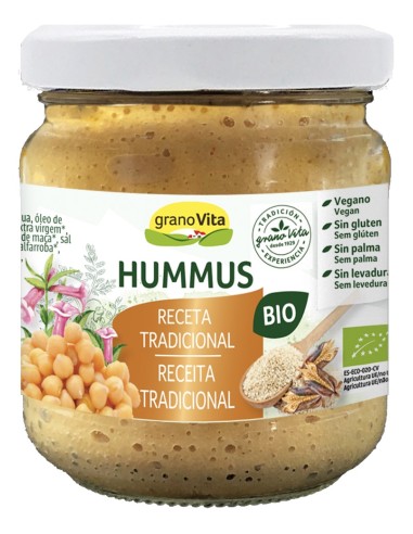 Pate Hummus Tradicional Bio 175 G