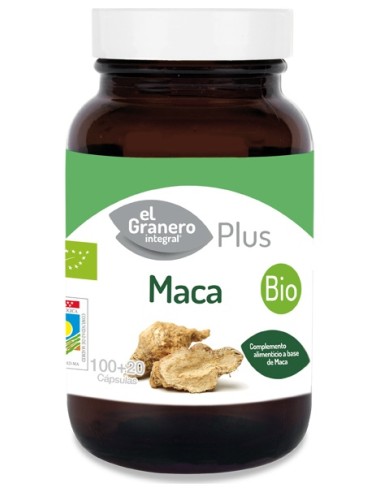 Elgranero Maca Bio 120 Cápsulas