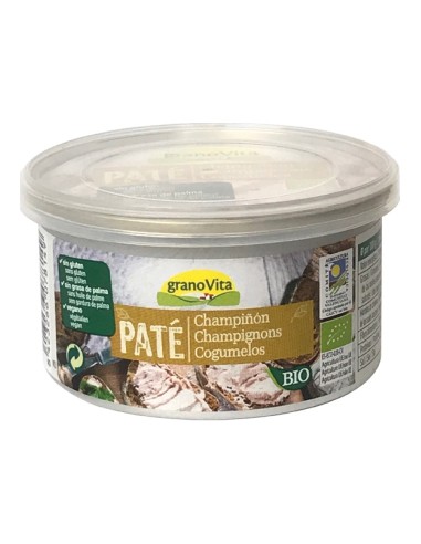 Granovita Paté Champiñon Bio 125G