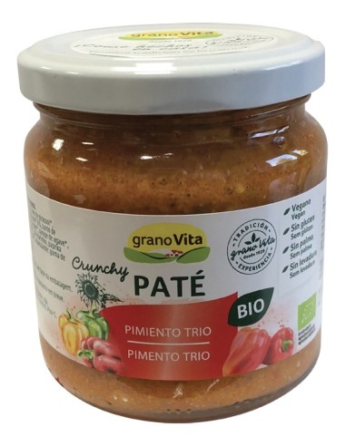 Granovita Paté Crunchy De Tres Pimientos 175G