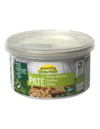 Granovita Pate Finas Hierbas Bio S/A.Pal 125G