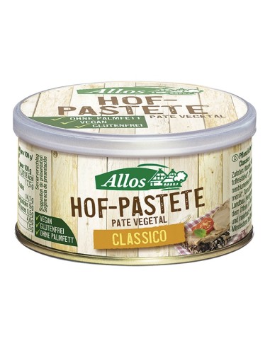 Allos Paté Vegetal Clásico Bio 125G