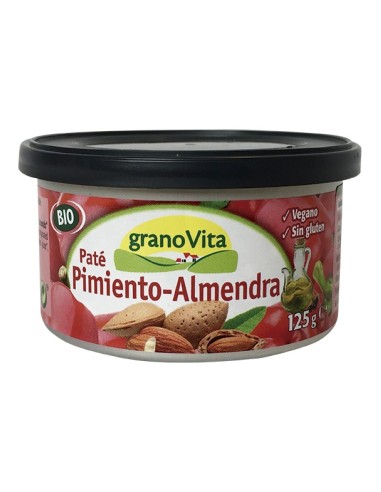 Pate De Pimiento Asado Y Almendra Bio 125 G