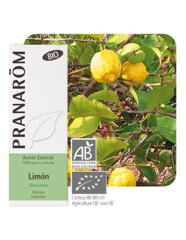 Pranarôm Aceite Esencial Limón Bio 10Ml