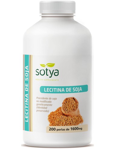 Sotya Lecitina De Soja 1200Mg 200 Perlas