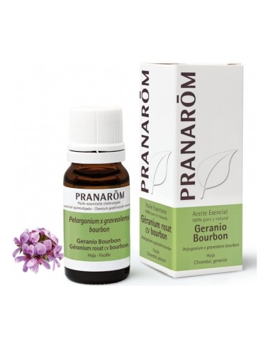 Pranarôm Aceite Esencial Geranio Bourbon  10 Ml