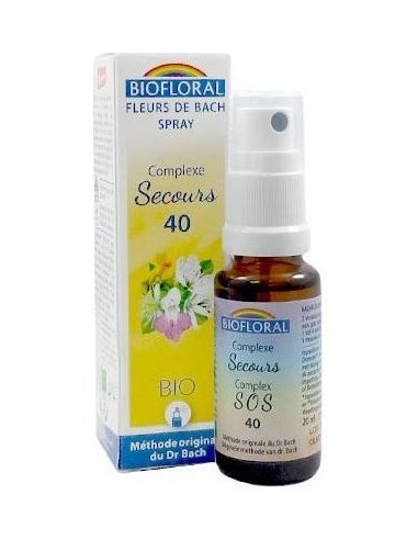 Flores De Bach Remedio Rescate Spray Bio 20 Ml