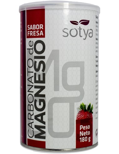 Sotya Carbonato De Magnesio Fresa 180G