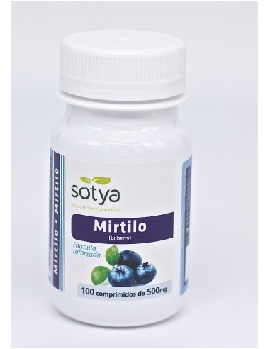 Sotya Mirtilo (Bilberry) 500Mg 100Comp