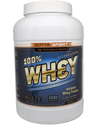 Sotya Proteína Whey 100% Vainilla 2,2Kg