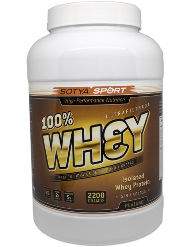 100% Whey Platano/ Yogurt 2,2 Kg