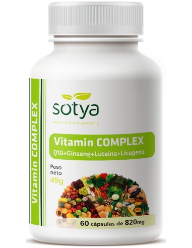 Sotya Vitamin Complex 820Mg 60Cáps