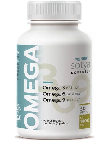 Sotya Omega 3-6-9 1300Mg 50 Perlas