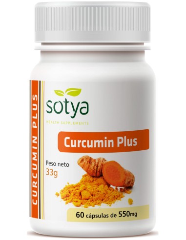 Sotya Curcumin Plus 60 Cápsulas 550Mg