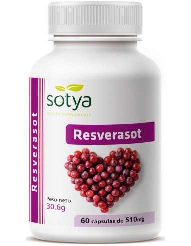 Sotya Resverasot 510Mg 60Cáps