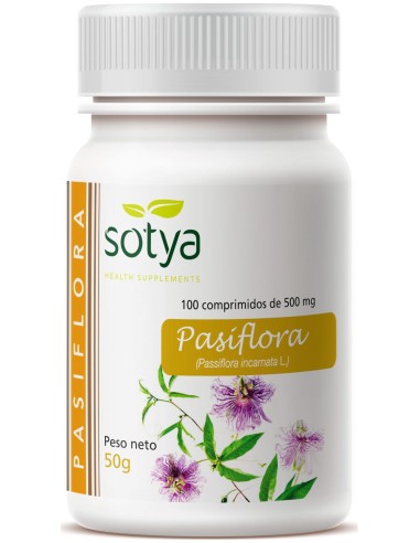 Sotya Pasiflora 500Mg 100Comp