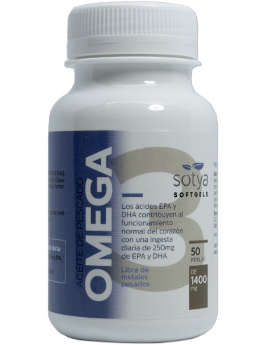 Aceite Pescado Omega 3 1400 Mg. 50 Perlas