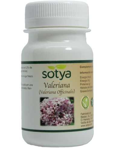 Sotya Valeriana 600Mg 60Cáps