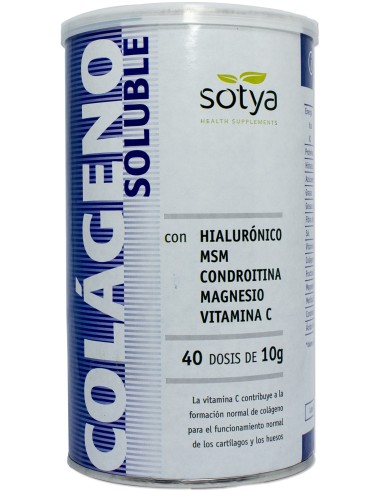 Sotya Colágeno + Ácido Hialurónico + Msm 400G