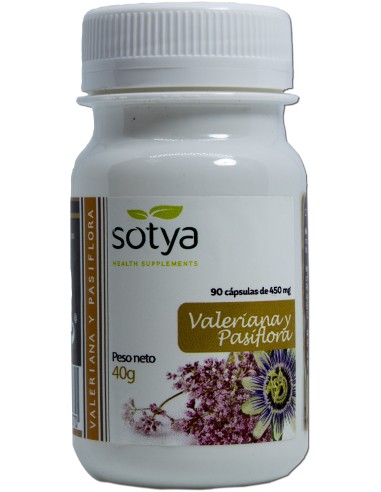 Glama-Sot Pasiflora & Valeriana 450Mg 60Cáps