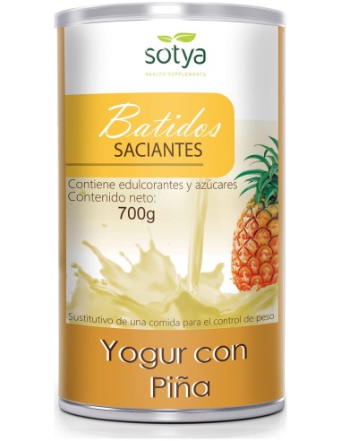 Sotya Batido Saciante De Yogur Piña 700G