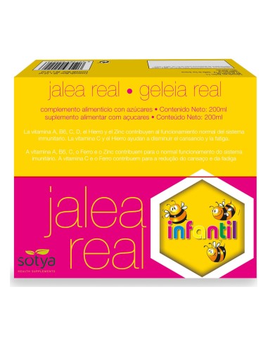 Jalea Real Infan (Sabor Fresa) 10 Mlx20 Ampollas