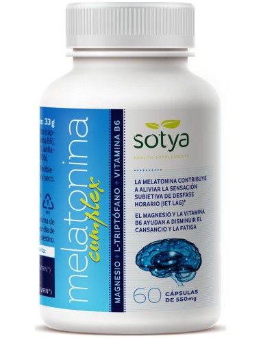 Sotya Melatonina Complex 550 Mg 60 Cápsulas