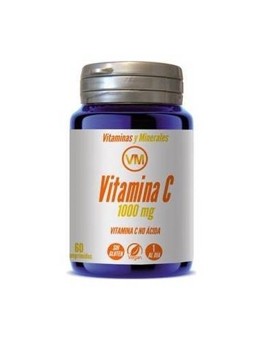 Vitamina C 1000 Mg No Acida 60 Comp