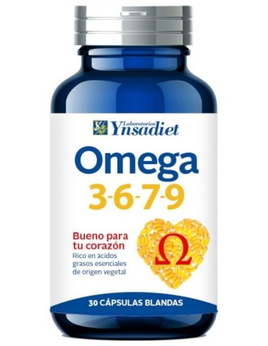 Omega 3-6-7-9  30 Perlas Nutriox