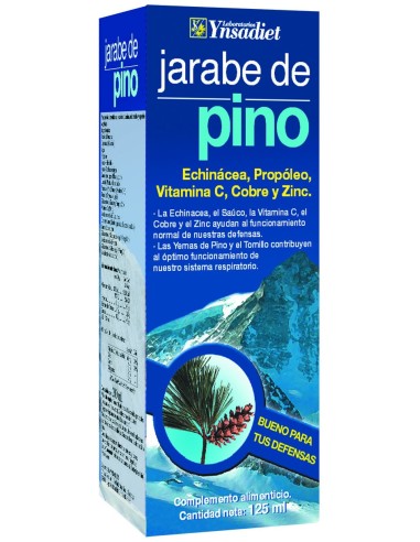 Jarabe Pino + Echinacea 250 Ml Sin Azucar