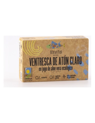 Ventresca De Atun Claro En Jugo De Aloe Vera Eco 1