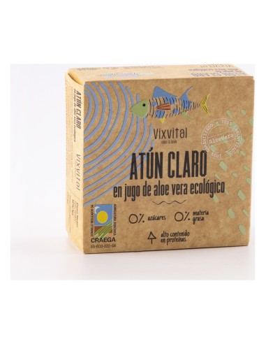 Atun Claro En Jugo De Aloe Vera 150G Eco Ro-160 F.