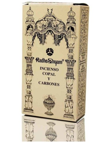 Radhe Shyam Incienso Copal Y Carbones 100G