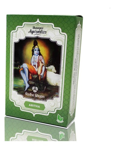 Radhe Shyam Shampooing Ayurvédique Poudre D'Aritha 100G