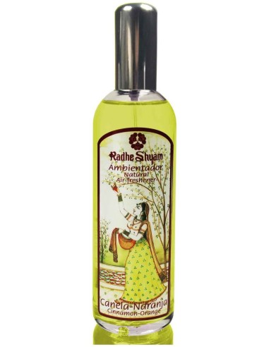 Radhe Shyam Ambientador Canela-Naranja Spray 100Ml