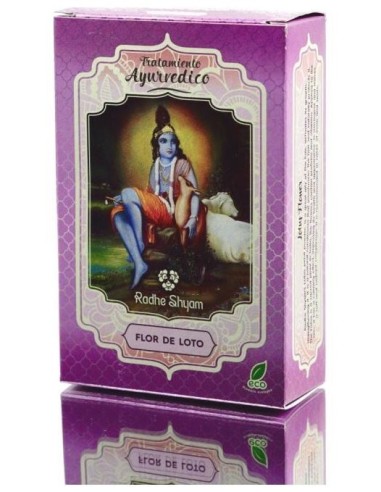 Radhe Shyam Flores De Loto Tratamiento Capilar Natural 100G