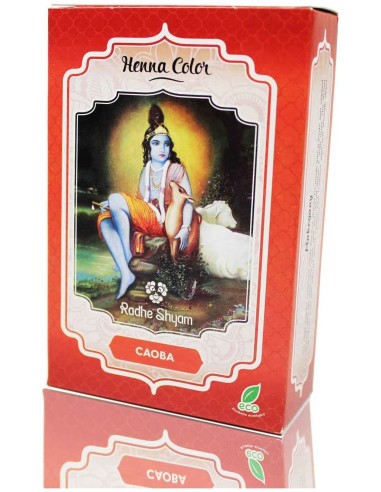 Henna Caoba Polvo Radhe Shyam 100 Gr